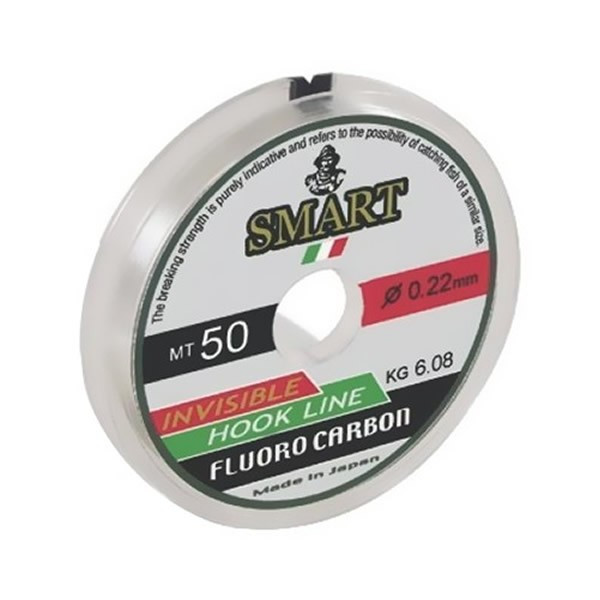 Fir Fluorocarbon Smart, 50m Maver (Diametru fir: 0.18 mm)