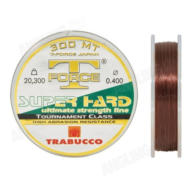 Fir Monofilament Super Hard 300m Trabucco (Diametru fir: 0.25 mm)