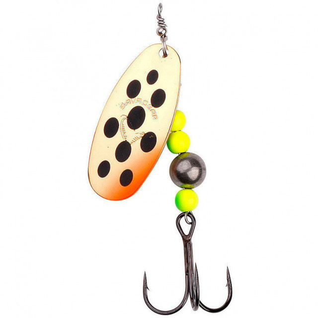 Lingurita rotativa Savage Gear Caviar, Firetiger, nr.3, 9.5g, pescar-expert.ro imagine 2022