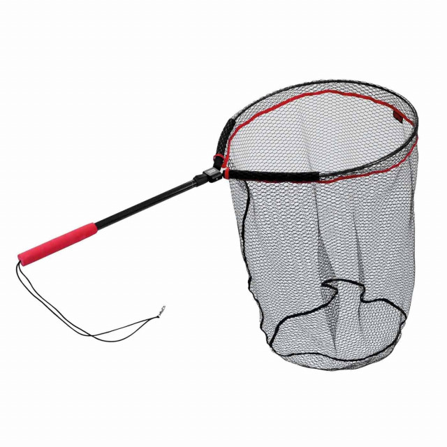 Minciog rabatabil Rapala Karbon Float Tube Rubberized Net, 60x50cm