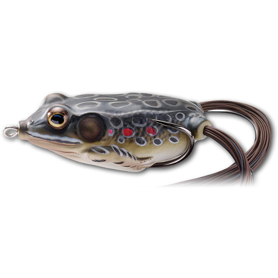 Naluca Livetarget Hollow Frog Walking Bait, culoare Brown-Black, 6.5cm, 21g 21g