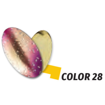 Oscilanta Herakles Zero 6, Culoare 28 – Golden Trout, 0.6 g 0.6