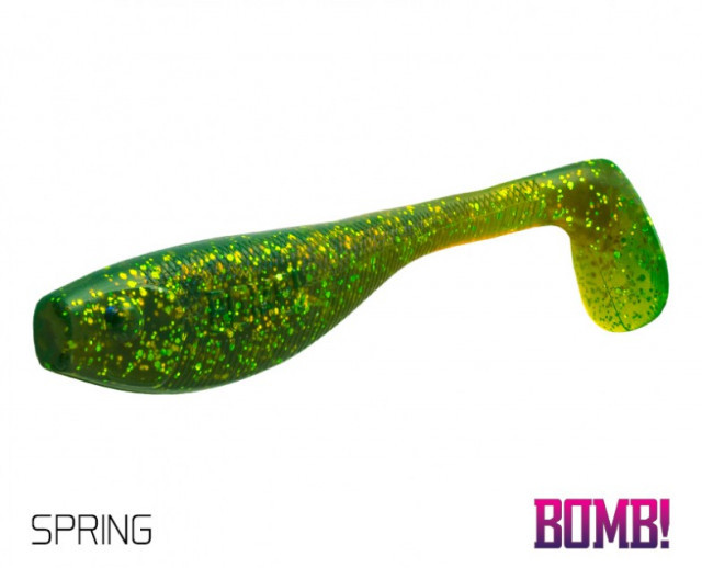 Shad Delphin BOMB Fatty, Spring, 10cm, 5 buc