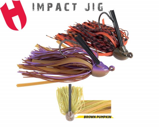 Jig Herakles Impact Jig, Brown/Pumpkin, 10.5g Jig Herakles Impact Jig, Brown/Pumpkin, 10.5g