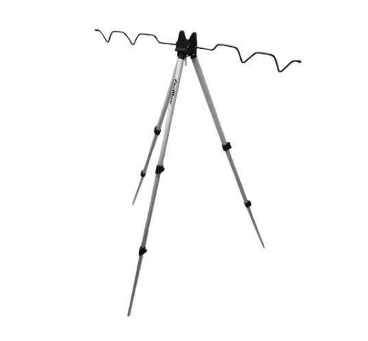 Tripod telescopic cu suport pentru lansete Formax