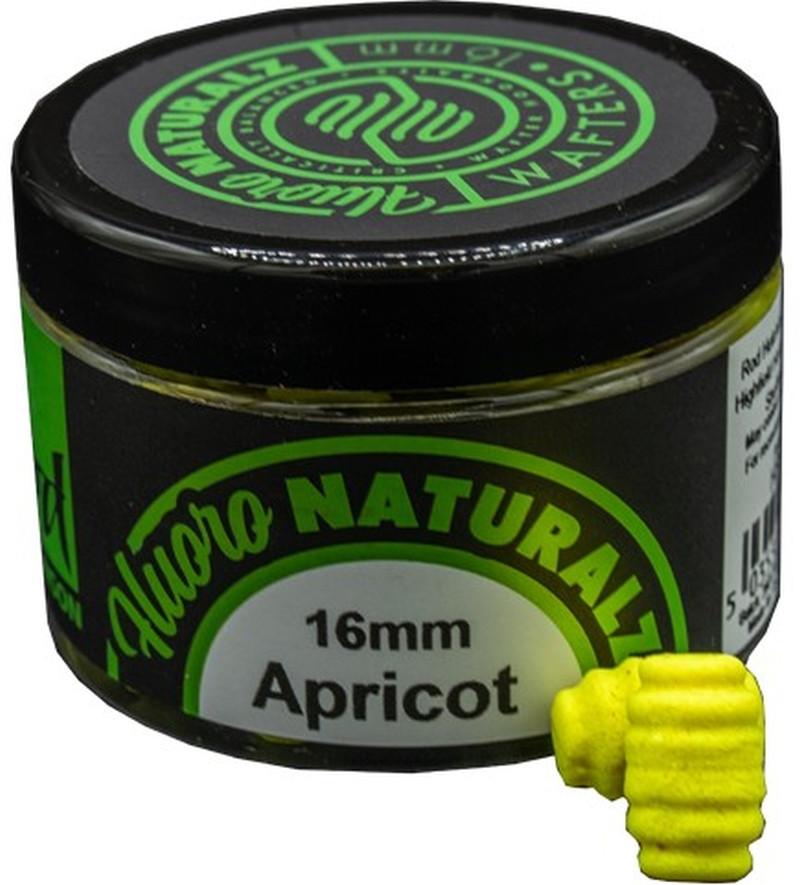 Wafters Rod Hutchinson Natural Fluoro Wafters, 16mm, 150ml (Aroma: Citrus Fizz)