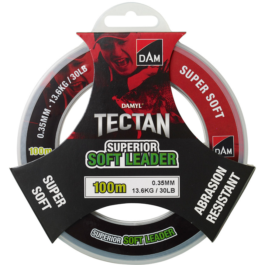 Fir Dam Tectan Soft Leader, 100m, Transparent (Diametru fir: 0.70 mm)