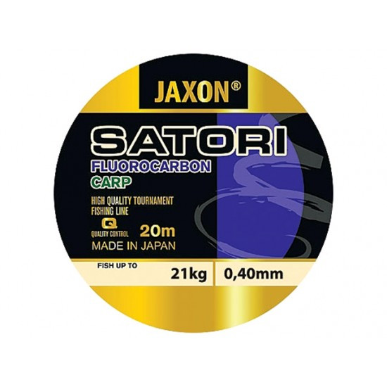 Fir Fluorocarbon Jaxon Satori Carp 20m (Diametru fir: 0.60 mm)