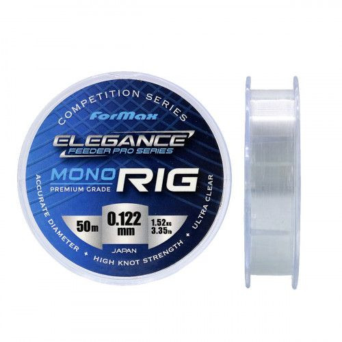 Fir inaintas Formax Elegance Mono Rig, transparent, 50m