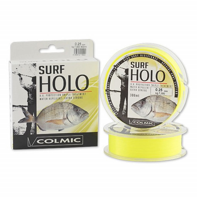 Fir monofilament Colmic Holo Surf Fluo 300m (Diametru fir: 0.16 mm) 0.16