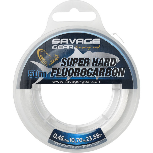 Fir Savage Gear Hard Fluorocarbon, 50m (Diametru fir: 0.45 mm) pescar-expert.ro
