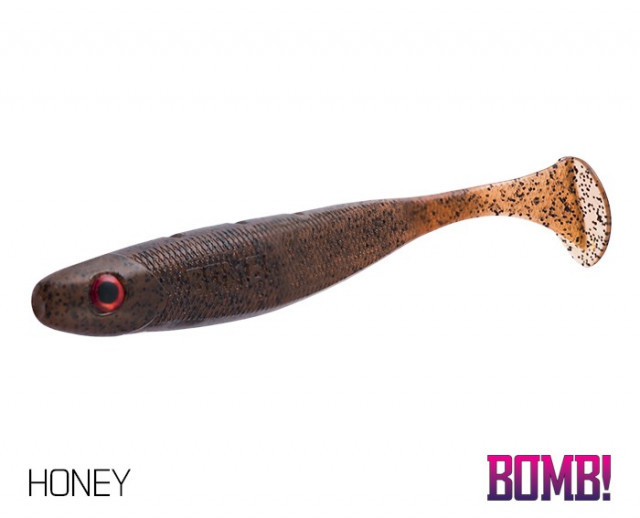 Shad Delphin BOMB Rippa, Honey, 8cm, 5 buc