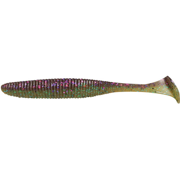 Shad Jackall Rhythm Wave, culoare Weed Gill, 9.7cm, 7buc/plic 7buc/plic