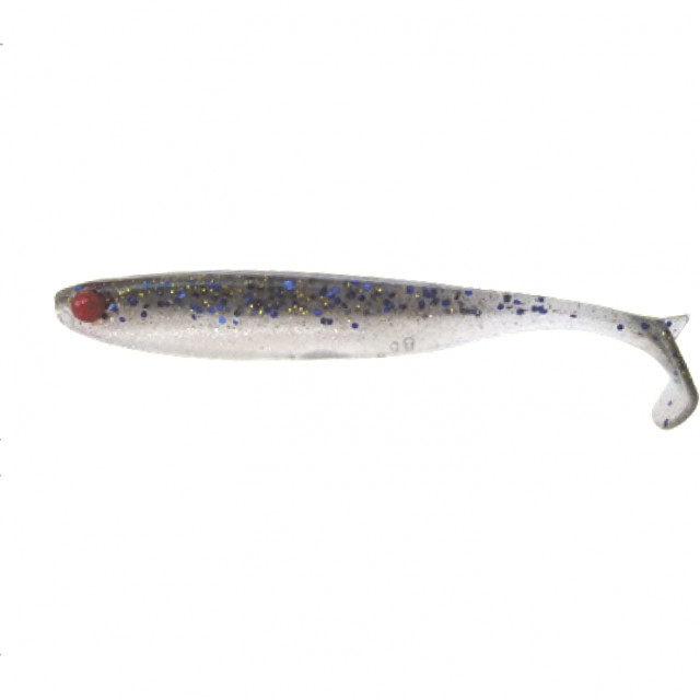 Shad Mustad Mezashi Z Minnow, culoare Blue-Dot, 7.6cm, 6buc 6buc/