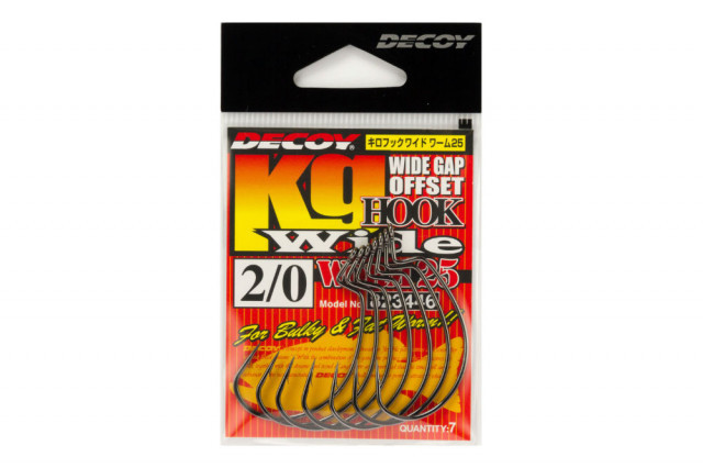 Carlige Offset Decoy Worm 25 Kg Wide (Marime Carlige: Nr. 2) Cârlige