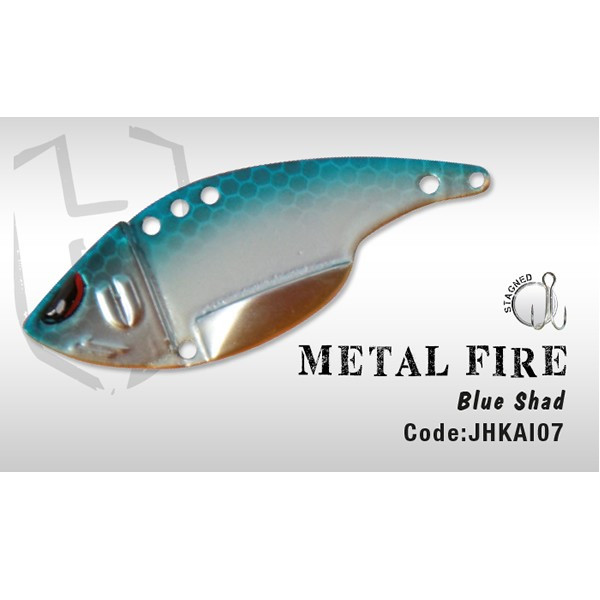 Cicada Metal Fire 5.2CM 12GR Blue shad Herakles