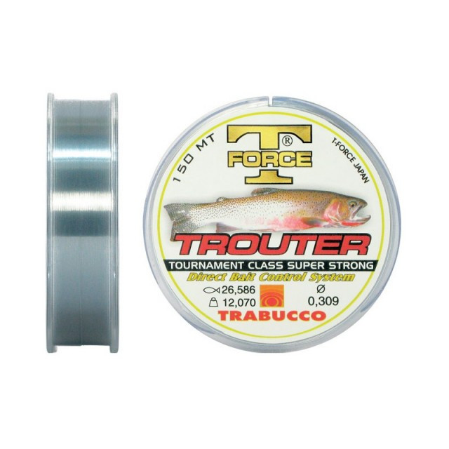 Fir S Force Spin-River Trouter 150m Trabucco (Diametru fir: 0.14 mm) 0.14