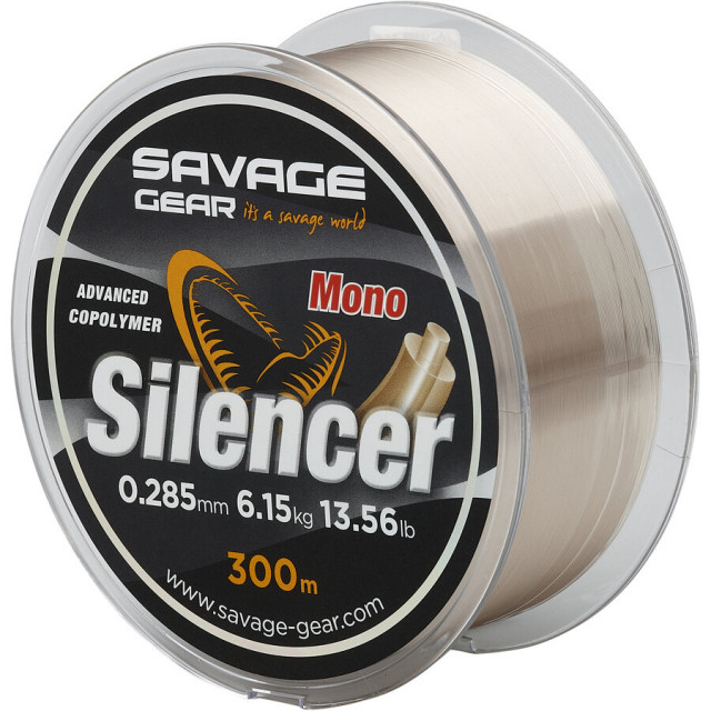 Fir Savage Gear Silencer Mono, roz transparent, 300m (Diametru fir: 0.23 mm) pescar-expert.ro imagine 2022