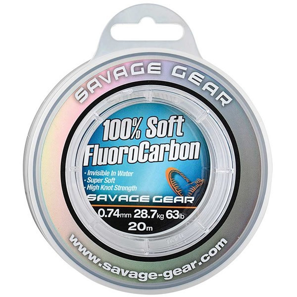 Fir Soft Fluorocarbon Savage Gear (Diametru fir: 0.74 mm)