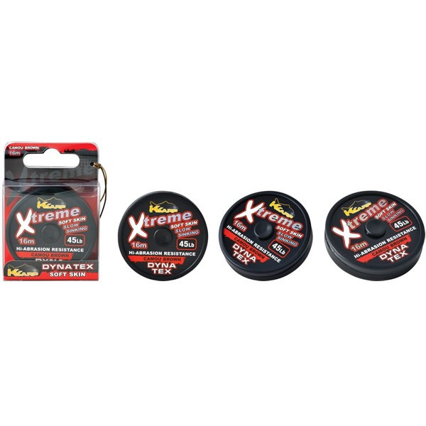 Fir Textil Dynatex Xtreme Soft Skin Camou Brown, 25lbs/ 16m K-Karp