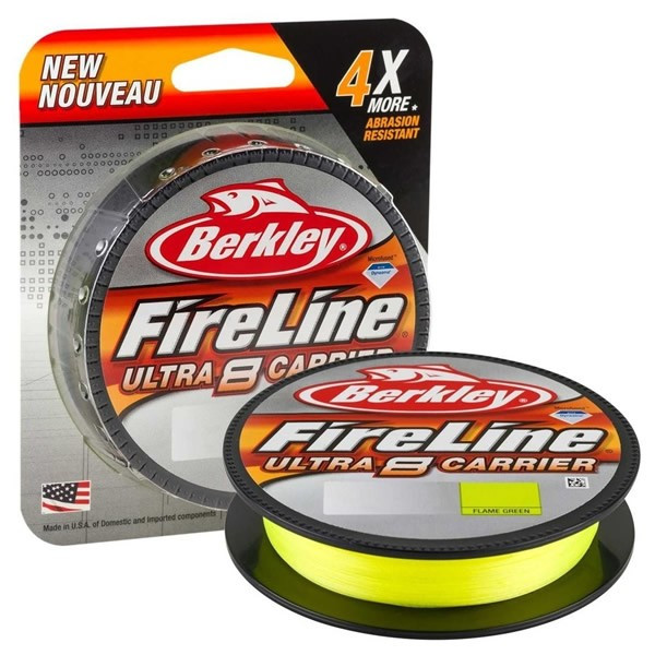 Fir Textil Fireline Ultra 8, Verde Fluo 150m Berkley (Diametru fir: 0.17 mm)