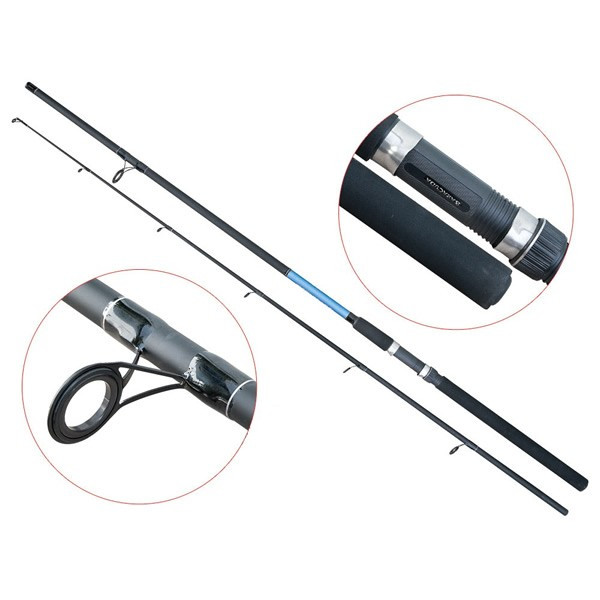Lanseta amestec Apache Spin 2702; 2.70m / 70-150g / 2 tronsoane Baracuda 2.70m