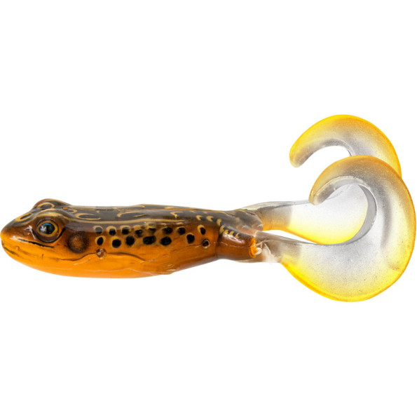 Naluca Livetarget Freestyle Frog, culoare Fire Tip Orange, 7.5cm