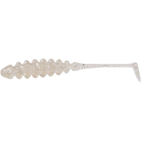 Shad Jackall Tidebeat, culoare Clear Holo Flake, 5cm, 8buc/plic 5cm
