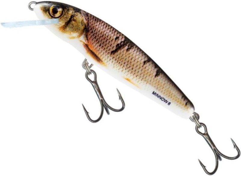 Vobler Salmo Minnow Sinking M7S, culoare WOD, 7cm, 8g 7cm