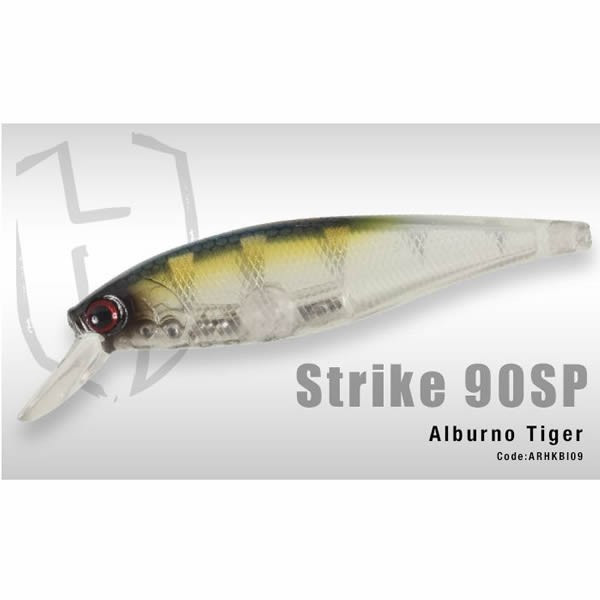 Vobler Strike 90SP 9cm 10gr Alburno Tiger Herakles 10gr