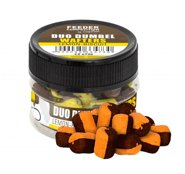 Wafters Duo Dumbell Carp Zoom, 6x8mm, 15g (Aroma: Usturoi) 15g
