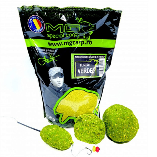 Amestec de nadire Ten Verde 1kg MG Carp
