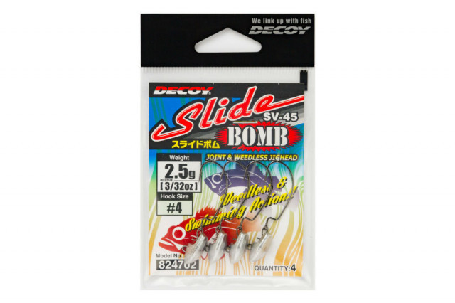 Carlige Decoy Jig Sv-45 Slide Bomb, Nr. 3 (Greutate jig: 3.5 g)