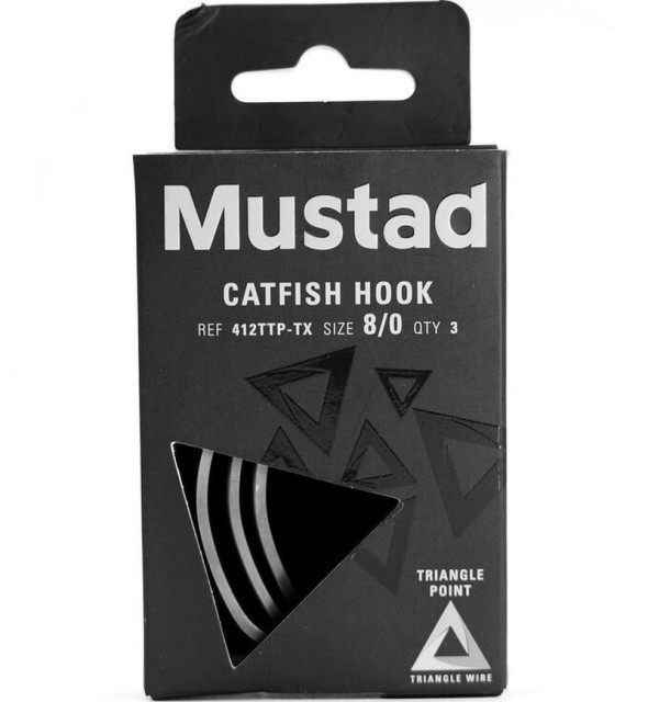 Carlige somn Mustad Triangle Catfish, 3buc (Marime Carlige: Nr. 6/0) 3buc
