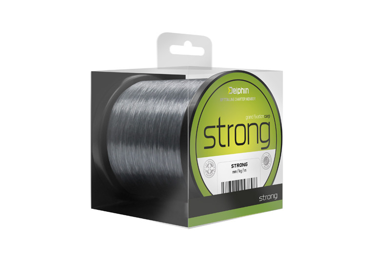 Fir Monofilament Delphin Strong Carp, Gri, 300m (Diametru fir: 0.28 mm)