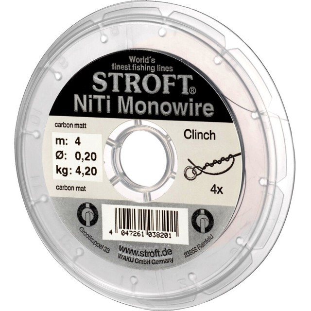 Fir titan Stroft NiTi Monowire, 4m (Diametru fir: 0.20 mm)