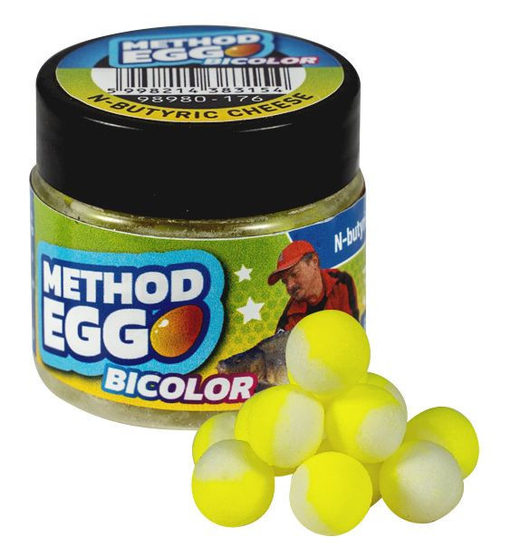 Pop Up Benzar Bicolor Method Egg, 8mm, 30ml (Aroma: Belachan – Krill)