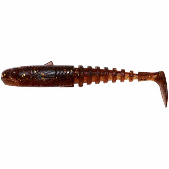 Shad Savage Gear Gobster, culoare Motoroil UV, 7.5cm, 5g, 5buc 5buc/