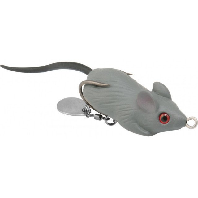 Soarece Rapture Dancer Mouse, gri natural, 65mm, 14g pescar-expert.ro imagine 2022