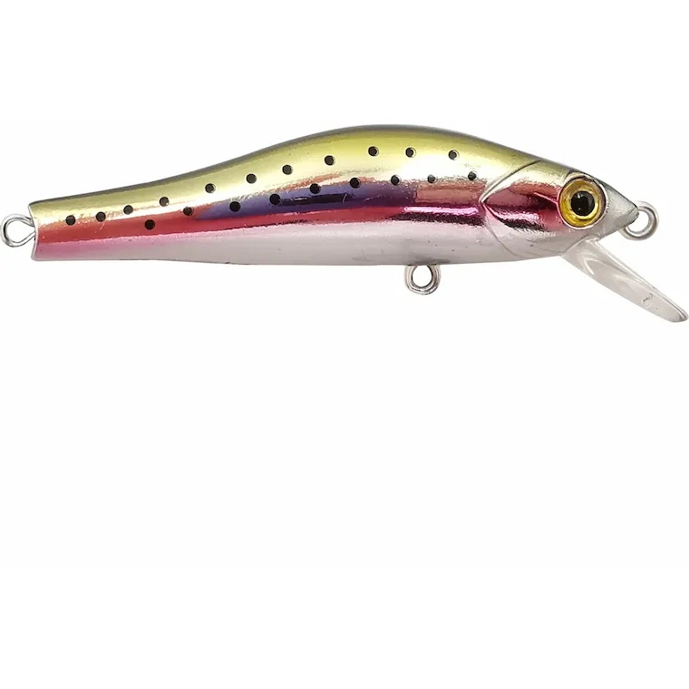 Vobler Mustad Scurry Minnow 55S, Culoare Rainbow Trout, 5.5cm, 5g