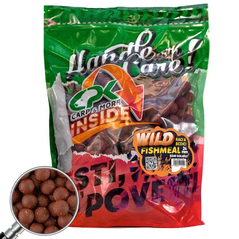 Boilies Tare CPK Wild Carp, Raci & Scoici, 3kg