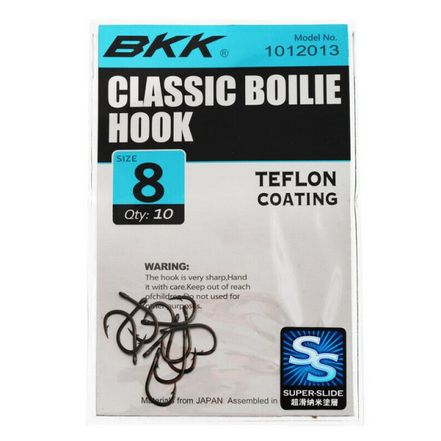 Carlige BKK Classic Boilies SuperSlide, 10 buc (Marime Carlige: Nr. 4)