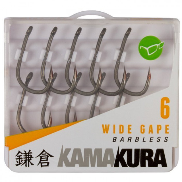 Carlige Korda Kamakura Barbless Wide Gape, 10buc (Marime Carlige: Nr. 5) 10buc