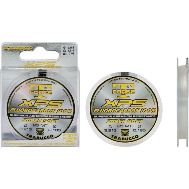 Fir T Force Fluorocarbon 25m Trabucco (Diametru fir: 0.18 mm)