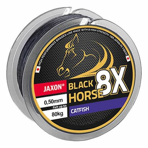 Fir textil Black Horse PE 8K Catfish 1000m Jaxon (Diametru fir: 0.55mm) Jaxon imagine 2022