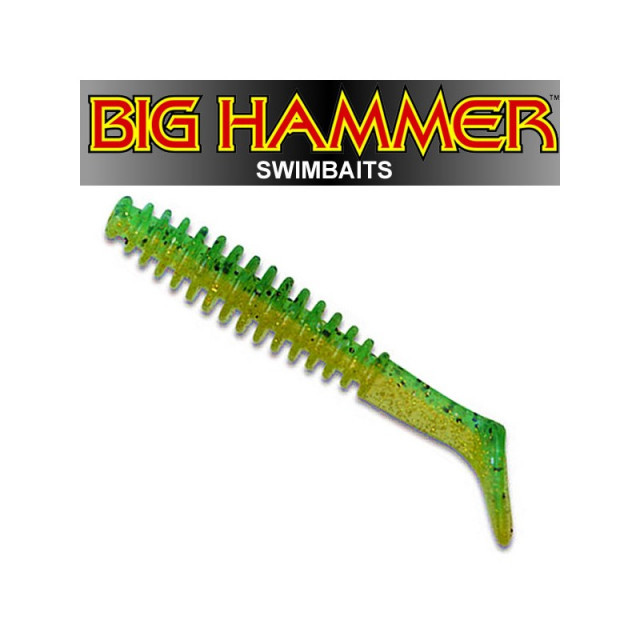 Shad Big Hammer Ring Swimbaits, Invader, 10cm, 4 buc