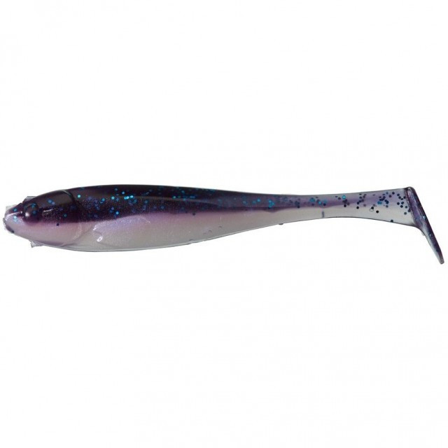 Shad ILLEX Magic Slim, Purple Chartreuse 10cm, 10buc 10buc