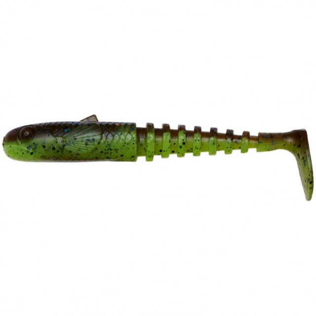 Shad Savage Gear Gobster, culoare Chartreuse Pumpkin, 7.5cm, 5g, 5buc 5buc/