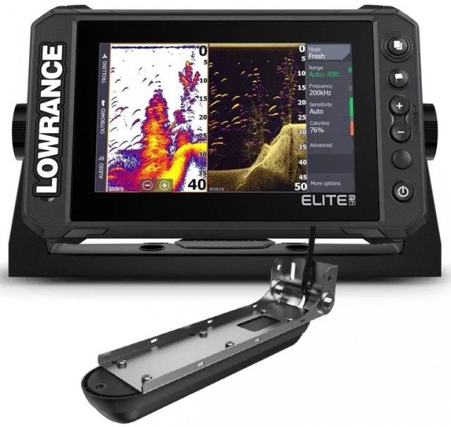 Sonar Lowrance Elite 7 FS, Active Imaging 3 in 1, GPS Lowrance