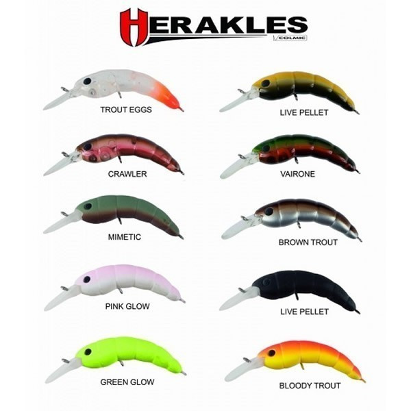 Vobler Moth Trout Area F 3.7cm 2.2gr Live Pellet Herakles